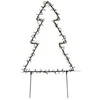 Nsh Nordic Metalinė Kalėdų eglutė su 175 LED lemputėmis, 75 cm (780-041)