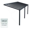 Nsh Nordic Palram - Canopia STOCKHOLM terasos stogelis 3,4x7,4m antracito pilka (540-125)