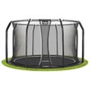 Nsh Nordic Salta batutas „Royal Baseground“ Ø427 cm, juodas, su apsauginiu tinklu (805-803)