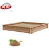 Nsh Nordic Smėlio dėžė iš maumedžio medienos 150x150 cm su 240 kg smėlio (805-734)