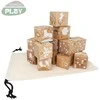 Nsh Nordic Mediniai kaladėlės iš buko medienos, 16 vnt. NORDIC PLAY Nature (805-785)