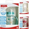 NUK 215335 FC+ buteliukas su rankenomis 150 ml su temperatūros indikatoriumi 6-18 m