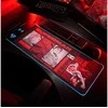 Numskull Games 154923, Juodas, Multicolour, Raudona, Image, USB powered, Non-slip base, Pelės kilimėlis žaidimams