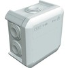 OBO Bettermann 2007045 Jungiamoji dėžutė T40 90x90x52 mm Šviesiai pilka (RAL 7035) IP55 (2007045)