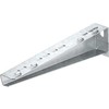OBO Bettermann Šviesos laikiklis su iškyšomis, 310 mm ilgio, OBO grotelių loveliui, įskaitant varžtų komplektą M10 x 25, galvaniškai cinkuotas.