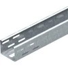 OBO Bettermann OBO šviestuvo bėgelis, aukštis 60 mm, plotis 75 mm, ilgis 3000 mm, galvanizuotas - (3 metrai)