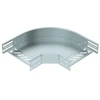Obo Bettermann 90° alkūnė 60 FS, Kampinė jungtis, Cinkas, Plienas, 90°, 200 mm, 60 mm