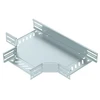 OBO Bettermann OBO T formos jungtis, horizontali, 60 mm aukščio, 200 mm pločio, galvaniškai cinkuota