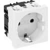 Obo Bettermann STD-D0 RW1, 2P, balta, 250 V, 16 A, 45 mm, 42 mm