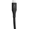 Ochno USB-C-C kabelis tiesus, juodas
