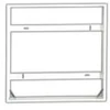 OPPLE Lighting 140055484, tvirtinimo komplektas, balta, Opple UGR19, 600 mm, 600 mm, 50 mm