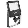 OPPLE Lighting LEDFlood-E3 Re144-10W-830-BL-MD, Juoda, IP65, Aliuminis, Polikarbonatas (PC), Grūdintas stiklas, I, IK07, 1 m