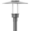OPPLE stulpelio viršus Polaris Ø550-4.550LM-15W/35W-CCT 3000K/4000K-asimetrinis paskirstymas