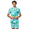 Vasarinis OppoSuit Flaminguy kostiumas
