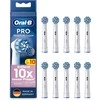 Oral-B Pro Jautrus Clean Dantų šepetėlis Heads - Baltas - 10-pack