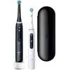 Dantų šepetėlis Oral-B iO Series 5 Duo juoda / balta su 2 rankena