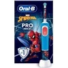 Oral-B Kids 8006540772768, Vaikams, Besisukantis dantų šepetėlis, Kasdienė priežiūra, Jautrus, Įvairių spalvų, Apvalus, Baterija
