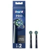 Dantų šepetėlis Oral-B | Keičiami šepetėlio galvutės | EB50BRX-2 „Cross Action Pro“ | Galvutės | Suaugusiesiems | Įtrauktų šepetėlio galvučių skaičius 2 | Juoda