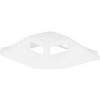 Organizer ProXtend ProXtend Self Adhesive Cable Clips 25mm x 25mm Baltas 50pcs in a bag