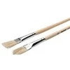 Orkla Group „Anza“ dviračių dažymo teptukas C2265 - ½ plokščios skardinės medinės rankenos, 12 mm balti natūralūs šereliai