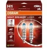 Bikuva.lt OSRAM Automobilinės lemputės NIGHT BREAKER LASER +150% H1 55W 12V P14.5S 2vnt