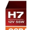 Osram lemputės Night Breaker ,+220%, H7, 55W,2 vnt, DUO 64210NB220