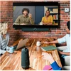 Owl Labs Meeting Owl 4+ ir Owl Bar rinkinys — išmanus 360 laipsnių 4K vaizdo kelių kamerų konferencijų rinkinys (automatinis kalbėtojo fokusavimas, išmanus kamerų perjungimas, belaidis susiejimas), grupinė vaizdo konferencijų sistema, CMOS, 4K Ultra HD, 30 fps, anglies spalvos