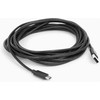 Kabelis USB OWL USB-C - USB-A 5 m Juodas (ACCMTW300-0004)