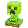 Paladone Product Paladone Creeper Icon Light V2, Šviesos dekoratyvinė figūrėlė, Žalia, Universalus, Žalia, Baterija, AAA