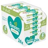 Servetėlės kūdikiams Pampers Sensitive Plastic Free, 24 pakuotės, 1248 servetėlės