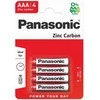 Baterija - Panasonic AAA Cinko Anglies 1.5V 4-vnt.