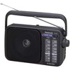 Panasonic RF-2400D, Nešiojamas, Analoginis, AM, FM, 87–108 MHz, 520–1730 kHz, 1 cm