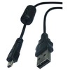 Panasonic - Duomenų kabelis - USB (han) - skirta Lumix DMC-LZ40, DMC-SZ10, DMC-SZ8, DMC-TZ55, DMC-TZ56, DMC-TZ57, DMC-TZ58