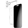 „Panzer Glass CARE by PanzerGlass Flagship Privacy 3in1“ dėklas + privatumo stiklas + lęšis, skirtas „iPhone 17 Pro Max“.
