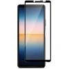 Panzer Sony Xperia 10 III pilnai priglundantis stiklas, juodas