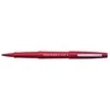 Papermate Flair, Raudona, Medium, Raudona, Vanduo-based ink, 1 mm, Metal
