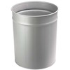 Šiukšlių dėžė Twinco, metalinė, 20 l, aliuminio pilka