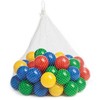 Paradiso Toys Plastmasiniai žaidimo kamuoliukai BATH BALLS, įvairių spalvų, 50 vnt