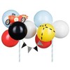 Party Deco Balionas torto papuošimui Autko mišinys 29cm 36246