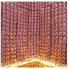Party Deco Folinis balionas-siena rausvai auksinės spalvos 55x110cm