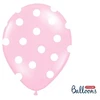 Party Deco Balionai stiprūs 30cm 6 vnt margi rožiniai