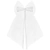 Party Deco Baltas kaspinas 18 cm 2 vnt.