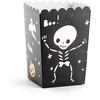 Party Deco Dėžutės popcorn "Boo" 6 vnt 7*7*12,5cm helovino šventei