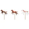 PartyDeco Gimtadienio žvakutės "Arkliukai" 3 vnt 5,8*4cm