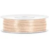 Party Deco Juostelė satino 3mm/50m kreminė