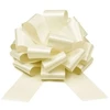 Party Deco Dekoratyvinis kaspinas 40cm 1 vnt kreminis
