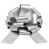 Party Deco Dekoratyvinis kaspinas 30cm 1 vnt sidabrinis