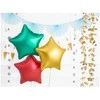 Party Deco Folinis balionas "Auksinė žvaigždė" 48cm