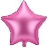 Party Deco PartyDeco Folinis balionas Žvaigždė, rožinis 48 cm