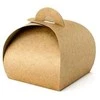 Party Deco Dovanų dėžutės naturalios 10 vnt 6*6*5,5cm